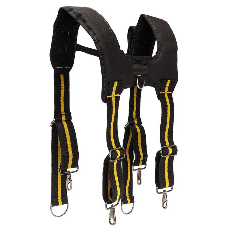 H Type Design Padded Heavy Duty Work Tool Belt Braces Suspenders With