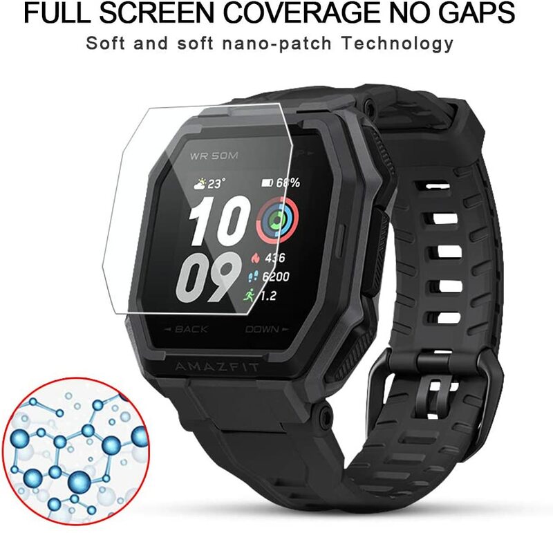 Protection Film For Huami Amazfit Ares Screen Protector Smart Watch Screen Protection Protective Shell For Huami Amazfit Ares