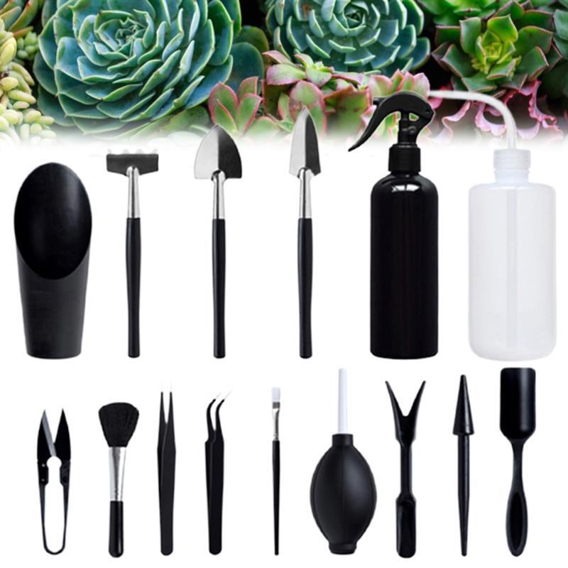 Mini ensemble d'outils à main de jardinage, 15 pièces, outils de jardinage robustes, cadeaux