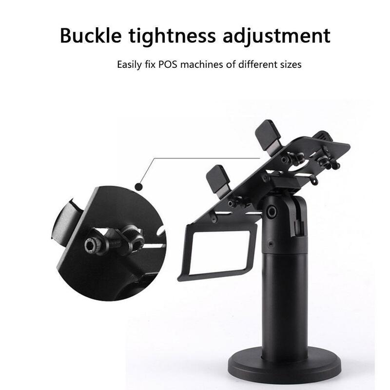 Adjustable POS Display Stand 360 Degree Rotate Display Bracket Machine Credit Card Counter Cashier Flexible Security POS Holder