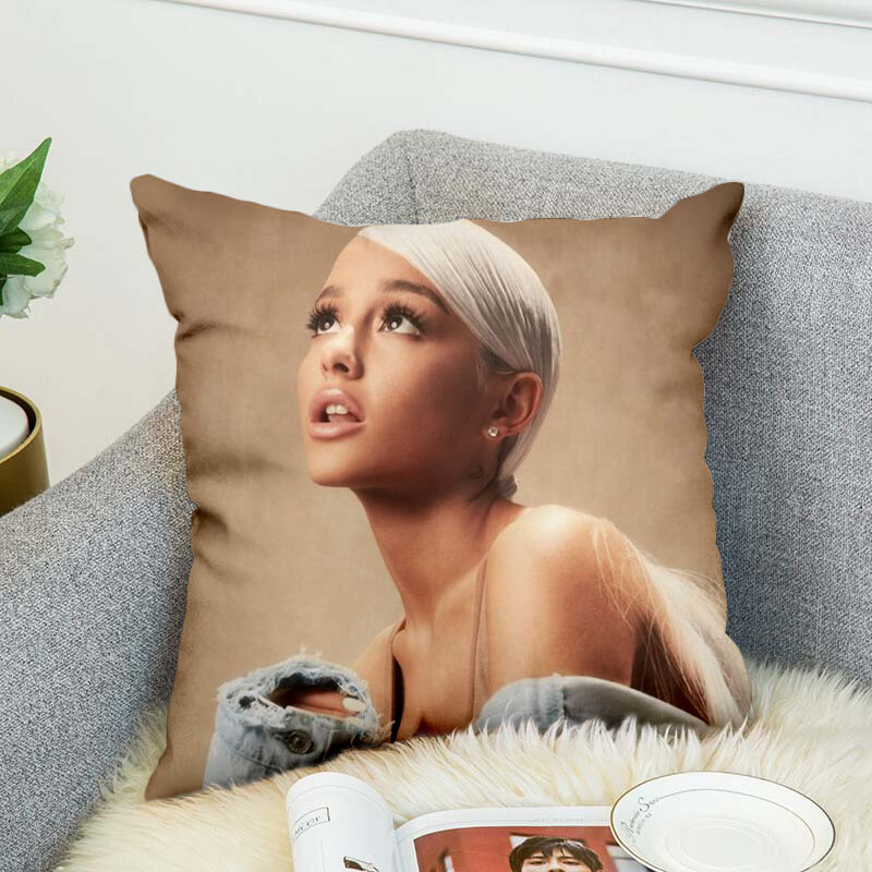 Ariana Grand, декоративный чехол из полиэстера для подушки, чехол для диванной подушки, стиль 9