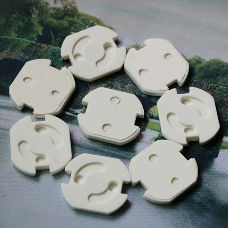 10pcs Socket Protection Electric Shock Hole Children Care Baby Safety Electrical Security Plastic Safe Lock Cove Outlet Cover