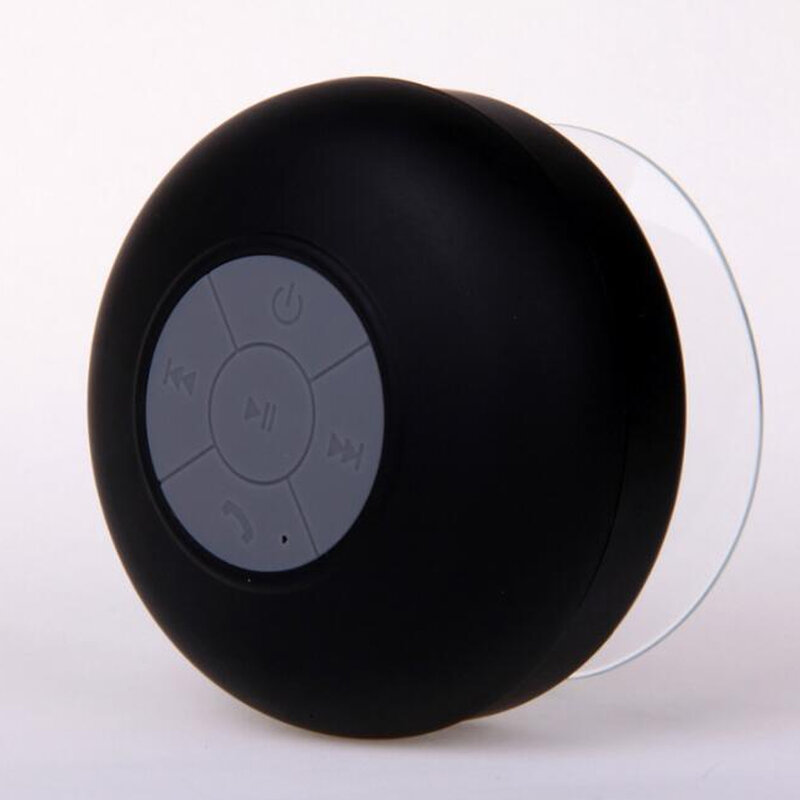 Mini haut-parleur de douche à ventouse étanche IPX4, prix de gros, portable, téléphone portable, sans fil, (BTS06)