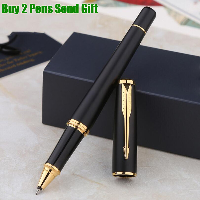 คุณภาพสูง Urban โลหะลูกกลิ้งปากกาลูกลื่นธุรกิจหรูหราผู้ชายการเขียนปากกาซื้อ2ส่งของขวัญ