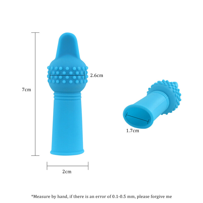 EXVOID-vibrador masajeador de silicona para el punto G para mujer, juguetes sexuales para lesbiana, funda para el dedo