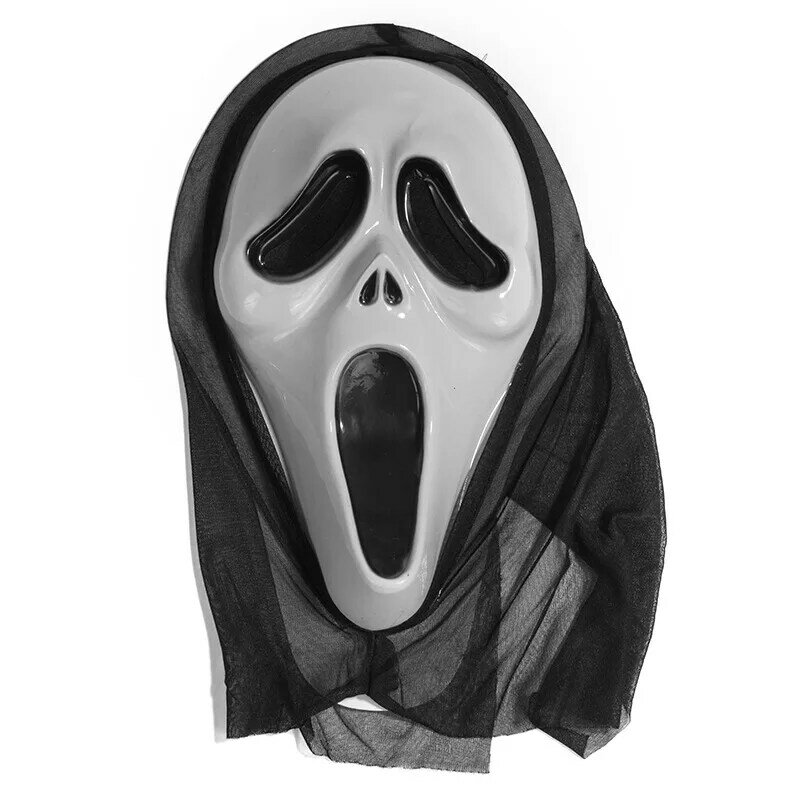 Caliente máscara de Cosplay para Halloween para los hombres y las mujeres Horror gritar máscara mueca fiesta de baile juego accesorios máscara del diablo venta al por mayor