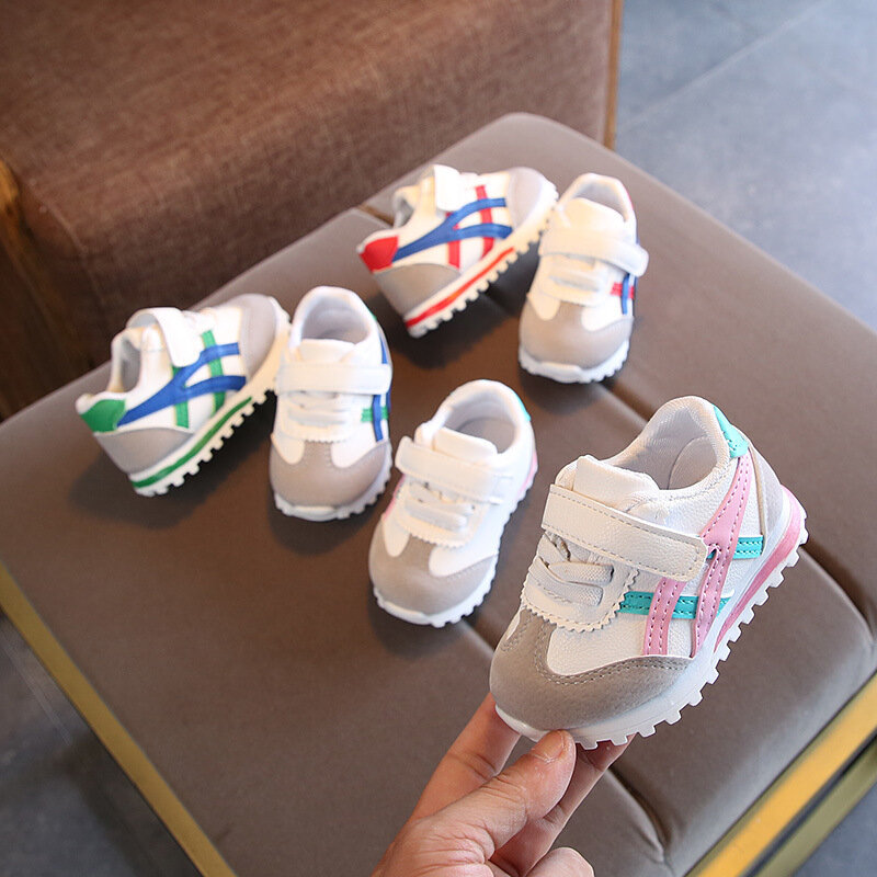Menino recém-nascido tênis da criança sapatos de bebê para a menina fundo macio antiderrapante crianças sapatos casuais respirável esportes ao ar livre
