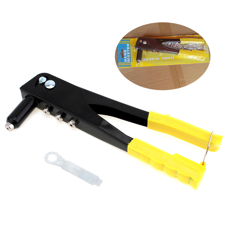 With Rivets Alloy Steel Accessories Pull Cap Repair Manual Household Professional Heavy Duty Tool Hand Riveter Set