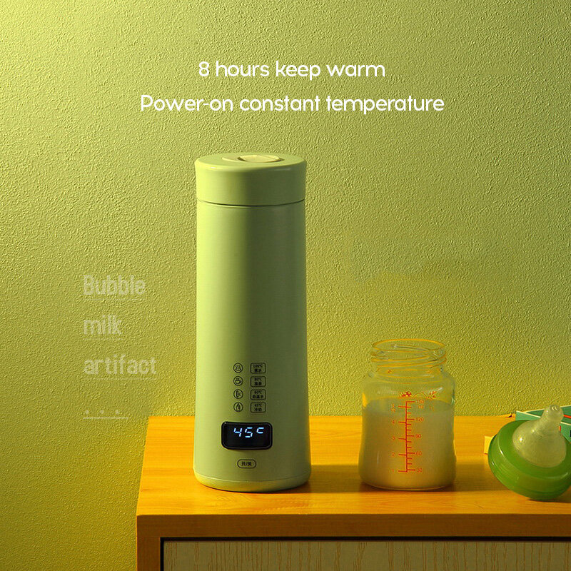 แบบพกพากาต้มน้ำถ้วยร้อนกระบอกน้ำสมาร์ทอุณหภูมิควบคุมถ้วยต้มน้ำอุ่นขวด Thermo ถ้วยชากาแฟ