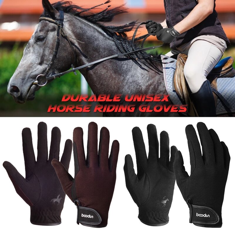 2021 Professional ถุงมือขี่ม้าขี่ม้าขี่ม้าถุงมือผู้ชายผู้หญิง Unisex เบสบอลซอฟท์บอลถุงมือกีฬา-40