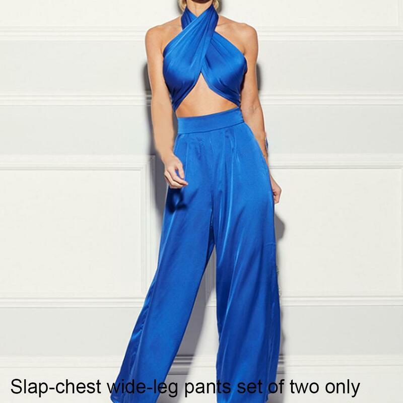 Sexy Bodycon Rompers Womens Jumpsuit Workout Active Skinny Jumpsuits Wear Fashion Satin Summer 2021 Sleeveless C4j1