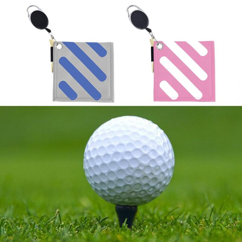 Pengiriman Drop!! Pembersih Bola Golf Tugas Berat Anti-penumpahan Aksesori Golf Pembersih Bola Golf dengan Klip untuk Luar Ruangan