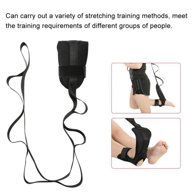 Cinturón de lazo de Yoga para Fitness, estiramiento de ligamento de tobillo auxiliar, Camilla antigravedad, accesorios hamaca aérea