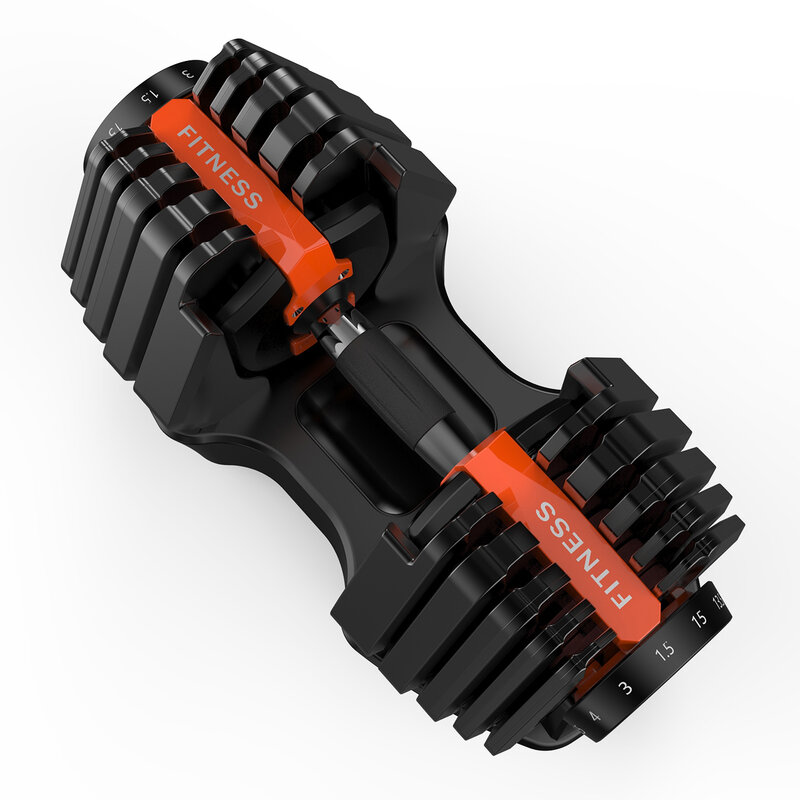 NEW  Weight Adjustable Dumbbell  Fitness Workouts Dumbbells tone your strength and build your muscles 5-52.5lbs