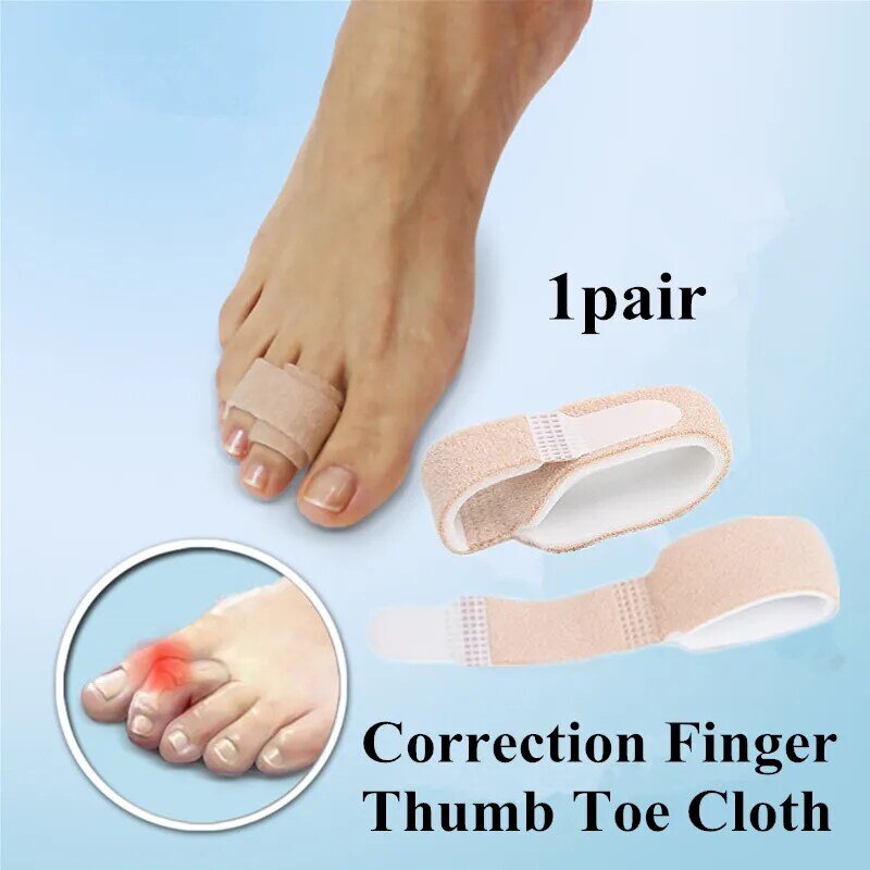 2 pezzi cura dei piedi professionale alluce valgo Nylon ventilazione correzione dito pollice punta panno resistente alle macchie sudore e odore