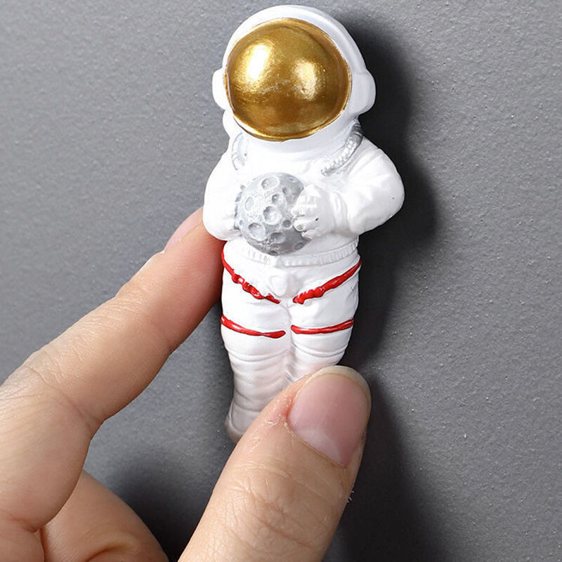 Crochet d'astronaute de dessin animé, crochets de cuisine en Viscose solide sans Trace pour ustensiles, pas de poinçonnage, crochet mural derrière la porte