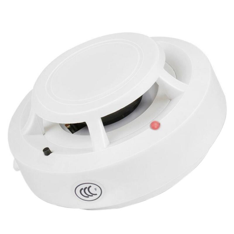 Detector de humo GD-SA1201W, alarma de seguridad para el hogar, Sensor de alarma portátil independiente, sensible al fuego