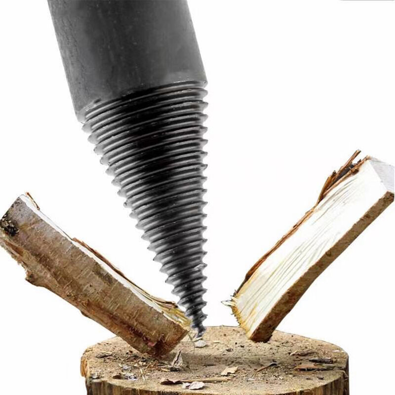 3pcs Removable Wood Splitting Bits High Speed Wood Cutting Woodworking Drill Bits High Speed Twist Wood Splitter