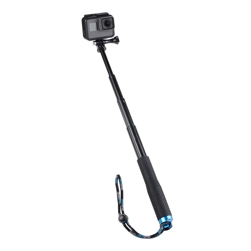 36 inch Extend Pole Selfie Stick Monopod for GoPro Hero 9 8 7 6 5 Yi 4K Eken H9 Sjcam M10 DJI Osmo Action Cam Go Pro Accessory