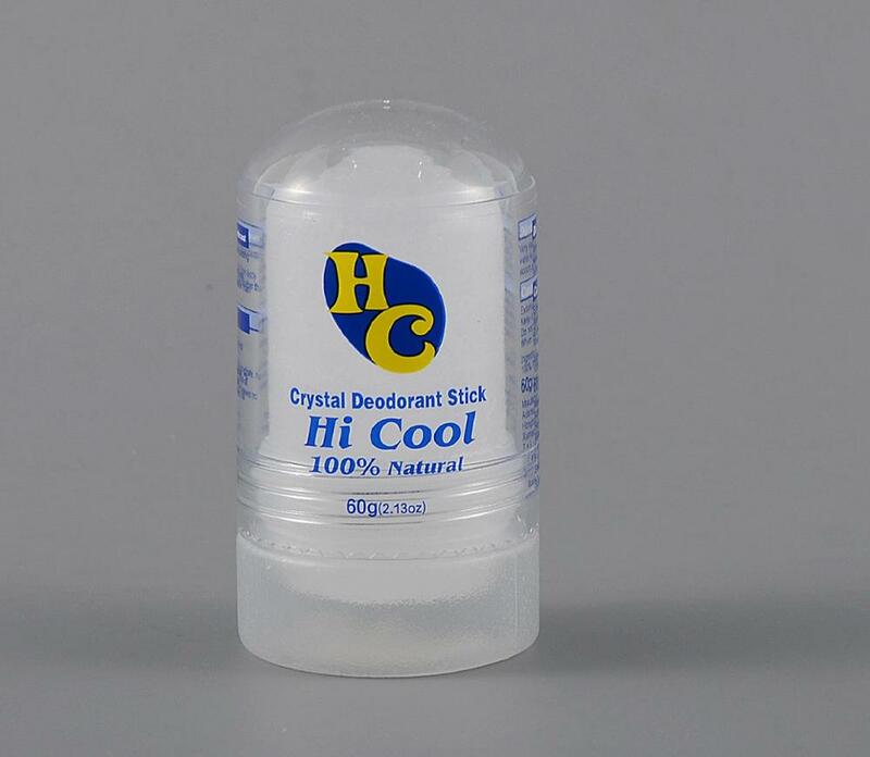 Desodorante antitranspirante para el cuidado del cuerpo, bálsamo desodorante de cristal para axilas, piedra para el cuidado del cuerpo, 60g