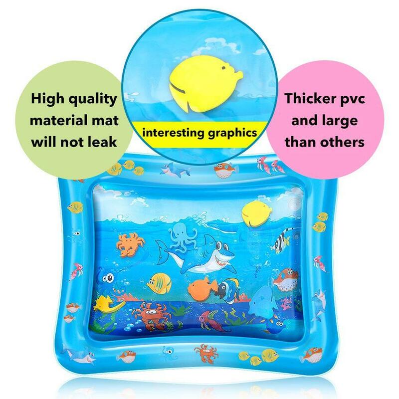 2020 Opblaasbare Zuigelingen Tummy Time Activity Mat Baby Play Water Mat Speelgoed Voor Baby Leuke Activiteit Spelen Centrum Baby Peuter speelgoed