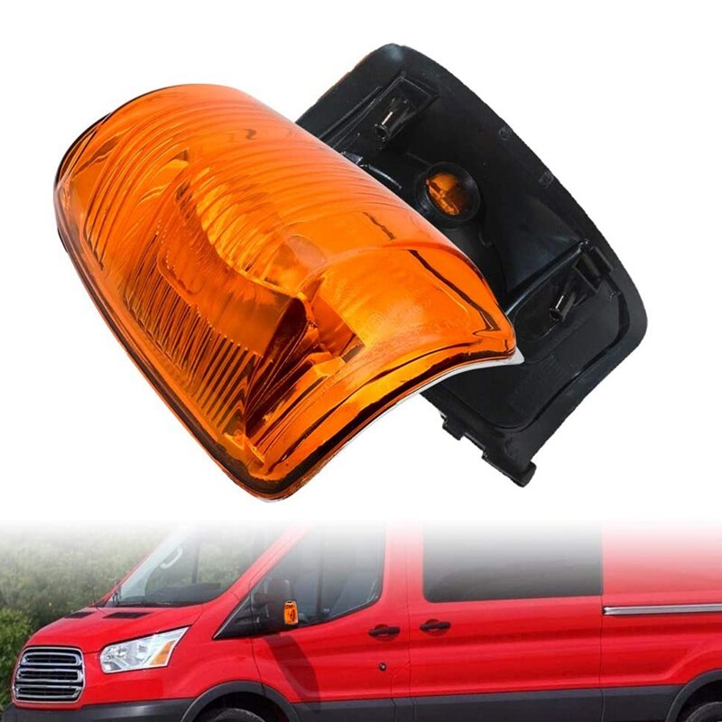 Car Side Mirror Turn Signal Indicator Door Wing Rearview Light for Ford Transit MK8 Tourneo Passenger Van StreetScooter