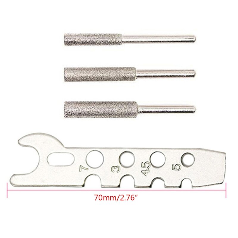 チェーンソーチェーン用の多機能ツール,頑丈な鋸歯状の刃,使いやすい