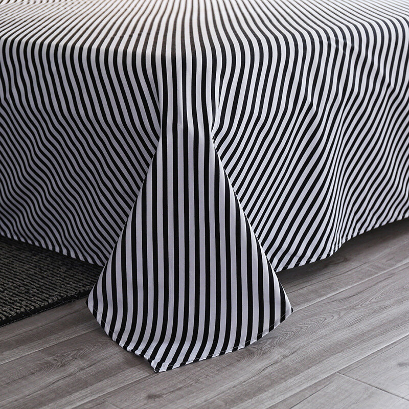 Set di biancheria da letto per la casa in stile semplice di moda copripiumino lenzuolo lenzuolo s inverno 3/4 pezzi Full King Single Queen