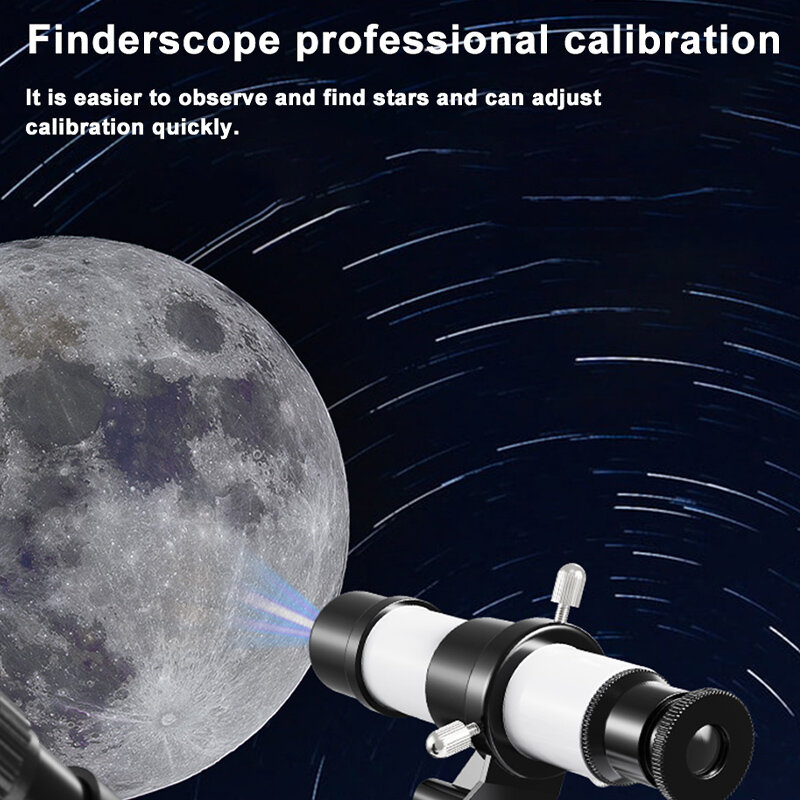Telescopio astronómico profesional, actualización de 1,25 pulgadas, visor Full HD, foto de espacio profundo, Luna, para acampar al aire libre, 875X