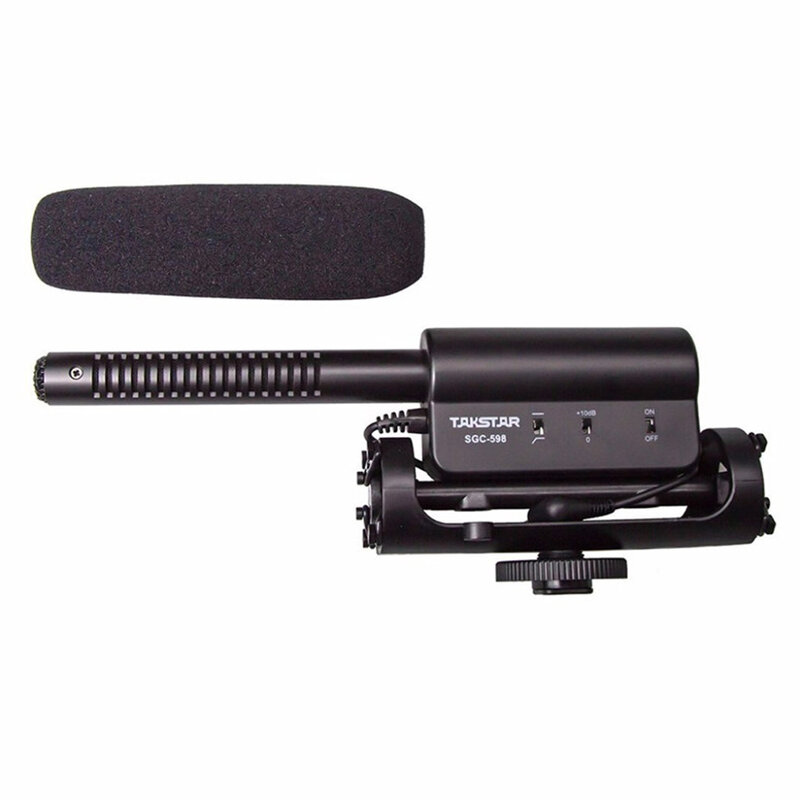 Profissional portátil microfones câmera entrevista mikrofon para câmera telefone microfone condensador microfone