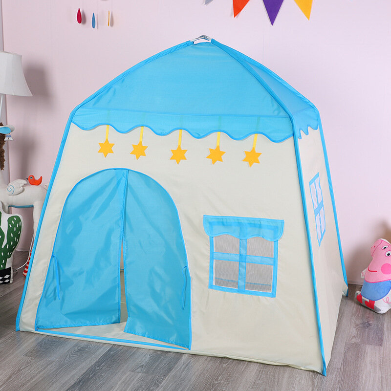Nowy dom kryty namiot dziecięcy zabawkowy domek do domu duża przestrzeń namiot dla dziewczynki prezent urodzinowy