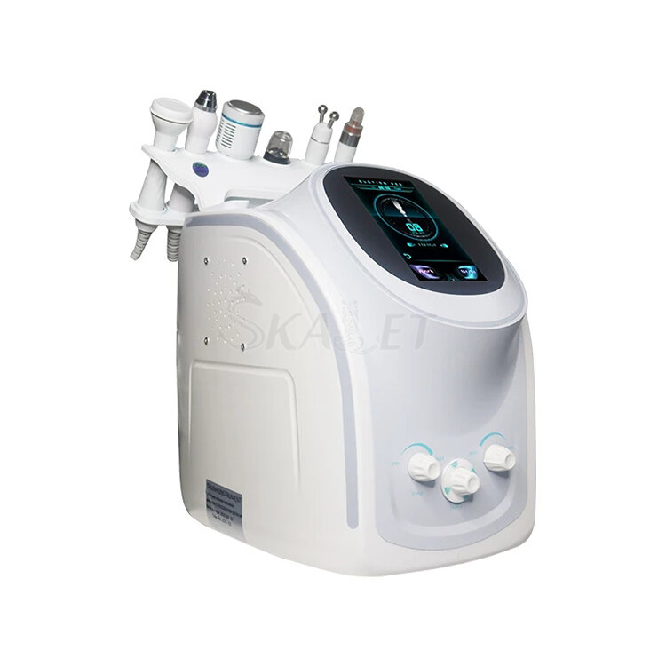 Dispositivo multifuncional de belleza con burbujas pequeñas de hidrógeno y oxígeno, Analizador de detección de la piel, rejuvenecimiento de la piel, Lifting