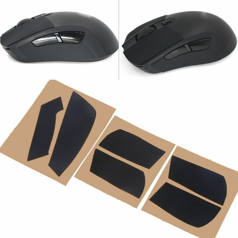 Оригинальные игровые коньки для мыши Hotline, боковые наклейки, стойкие к поту прокладки, противоскользящая лента для мыши Logitech G403 G603 G703