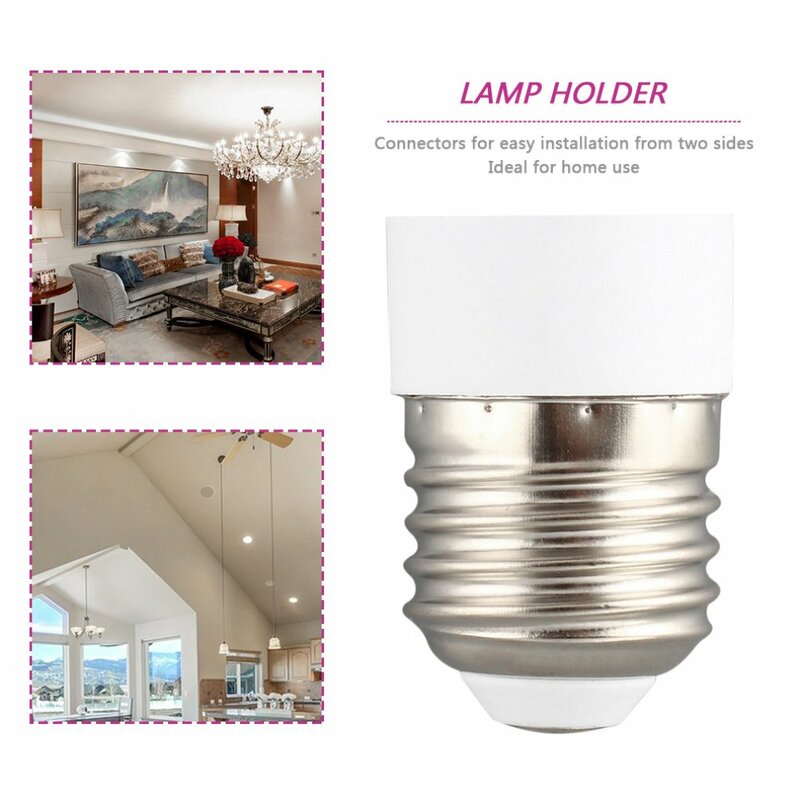 슈퍼 저렴한 LED 어댑터 E14 ~ E27 램프 홀더 변환기 소켓 전구 램프 홀더 어댑터 플러그 익스텐더 Led 조명 사용