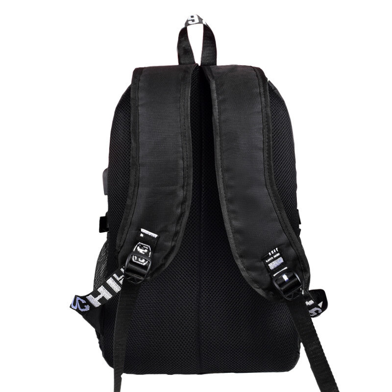 حقيبة ظهر للاب توب مان شحن USB/واجهة سماعة حقيبة مدرسية حقيبة لابتوب سعة كبيرة حقيبة طالب Mochilas feminina