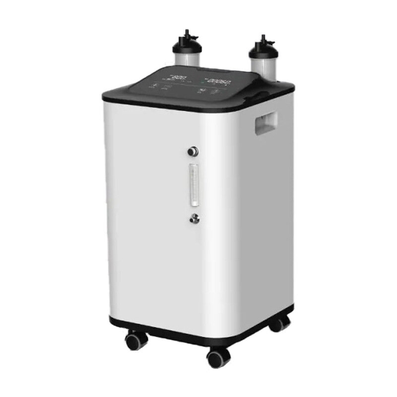 ZY-10ZW 10L angielska wersja regulowany koncentrator tlenu opieka koncentrator tlenu podwójna butelka wody podwójna rurka do oddychania