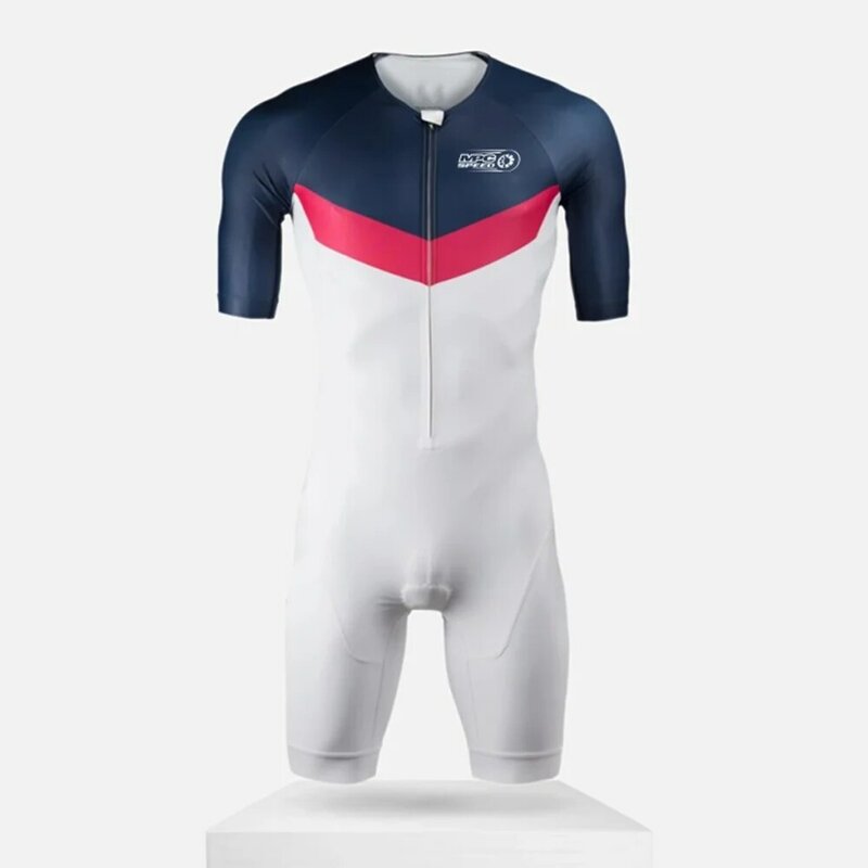 UU. hombres ciclismo jersey triatlón ropa tri traje enterizo conjunto ropa ciclismo hombre bicicleta deporte nadar correr mono EE #Red 