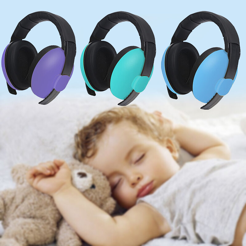 Orejera para niños, protección para orejas de bebé, reducción de ruido, auriculares para conciertos