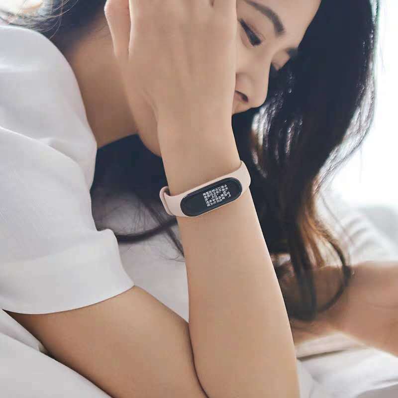 Armband für Xiaomi Mi Band 6 5 4 3 Sport Strap Ersatz Armband MiBand 6 4 band5 Handgelenk Gurt für xiaomi Mi Band 4 3 strap
