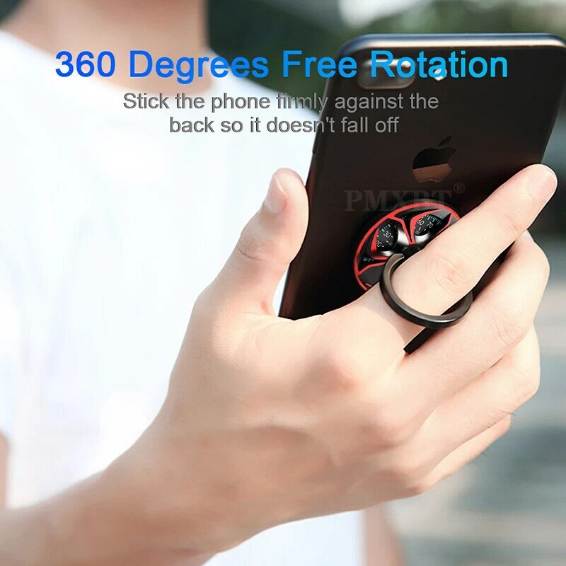 Кольцо-держатель Gyro для телефона iPhone, Samsung, Xiaomi, металлический, вращение на 360 градусов