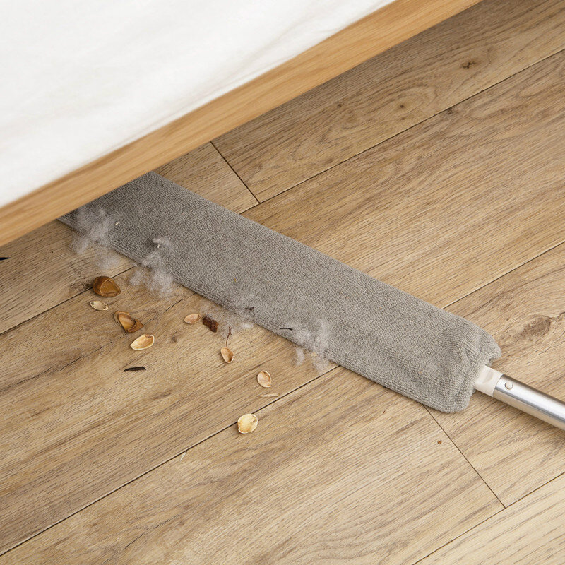 Vip Link ข้างเตียงแปรงยาว Mop Sweep Artifact ในครัวเรือนเตียงด้านล่าง Gap ทำความสะอาดขนสัตว์ Sweeping Dusty Magic microfib
