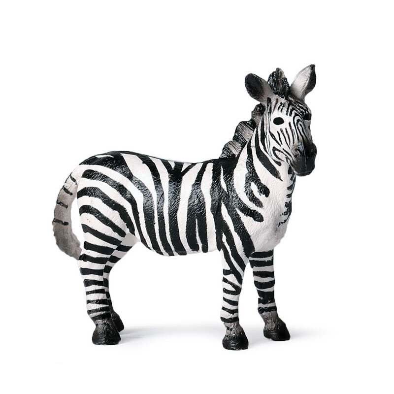 Simulation Zoo Afrikanischen Wilden Tier Modell Zebra PVC Action Figure Home Dekoration Frühen Kind Weihnachten Präsentieren Pädagogisches Spielzeug