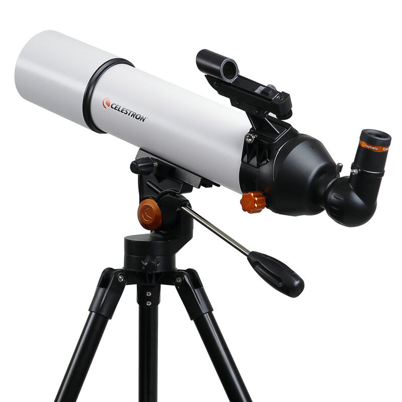 직업적인 샤오미 CELESTRON 천칭 자리 805AZ Telescope80/500mm HD 굴절 공간 달 행성 아이들을위한 80mm 빨간 점 측정기