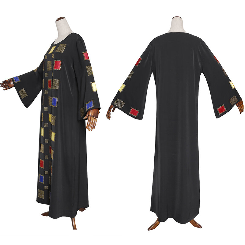 MD – Robe africaine longue pour femmes, Dashiki, grande taille, Abayas musulmans, nouvelle collection été 2022