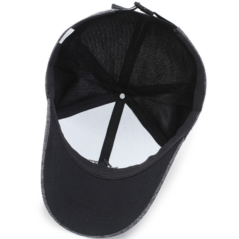 Unisex Kapas Bisbol Cap Adjustable Ayah Topi Kasual Luar Ruangan Sunproof Topi Melindungi Memancing Mendaki Hat Perjalanan Topi Musim Panas Topi