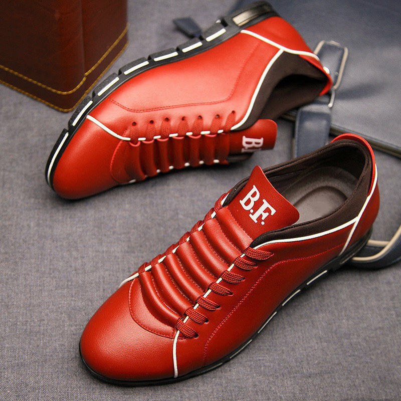 Sapatos casuais masculinos sapatos de couro de moda para homem verão sapatos planos dropshipping xx9816sa