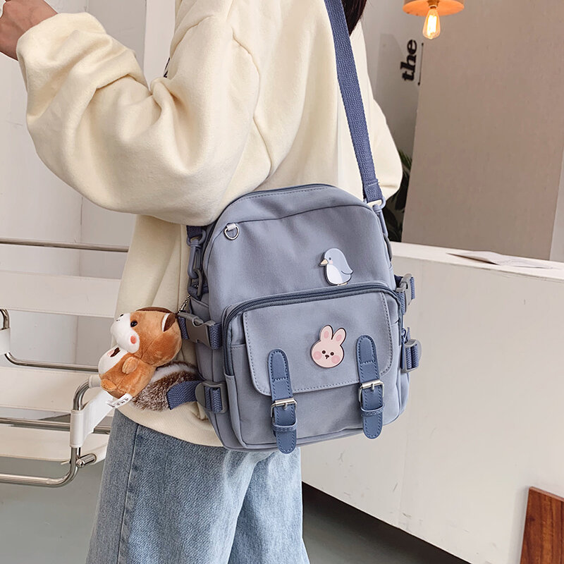 موضة حقيبة ظهر صغيرة المرأة Kawaii حقيبة كتف للمراهقين حقيبة مدرسية للبنات حقائب صغيرة على ظهره السيدات حقائب مدرسية