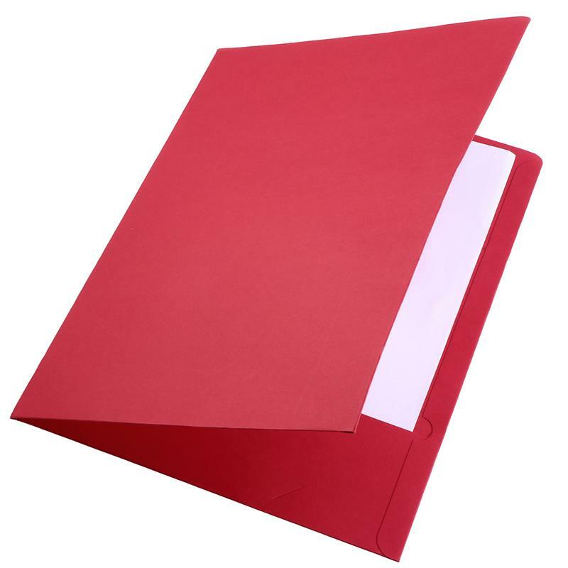 12Pcs A4 2Pockets Kraft Paper File Folder Brown Holder Document Folder Office Project File Presentation Folder