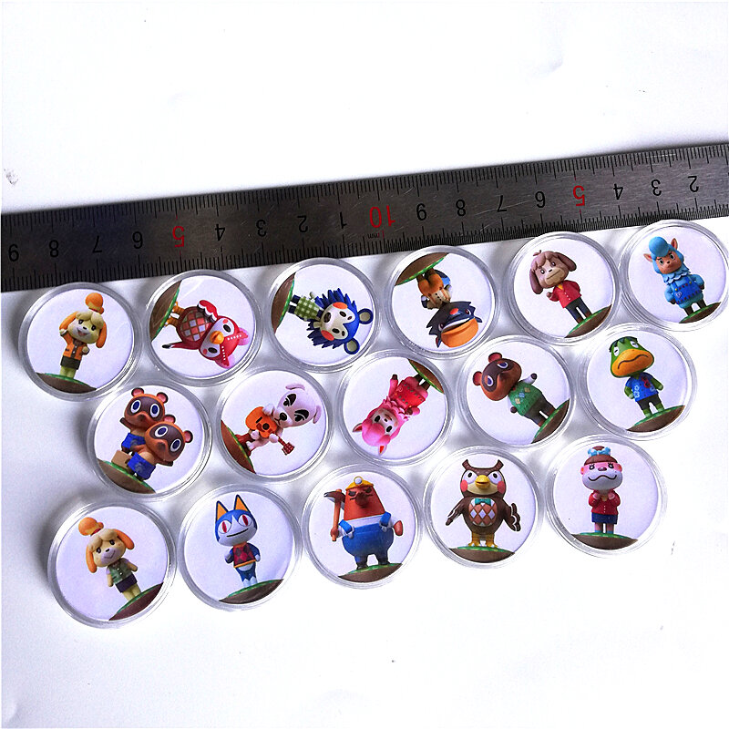 10 Stks/partij Super Mario Odyssey Nfc Game Card Van Amxxbo Ntag215 Collection Coin Prined Sticker Tag Voor Ns Schakelaar Gratis verzending
