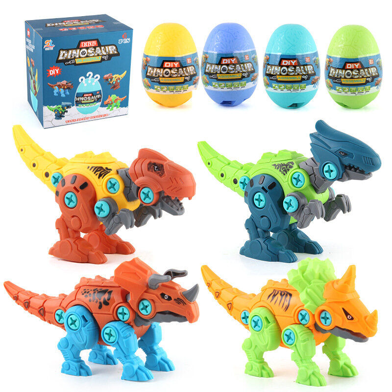 Dado staccabile per bambini dinosauro vite giocattolo ragazzo simulazione Jurassic Tyrannosaurus Rex